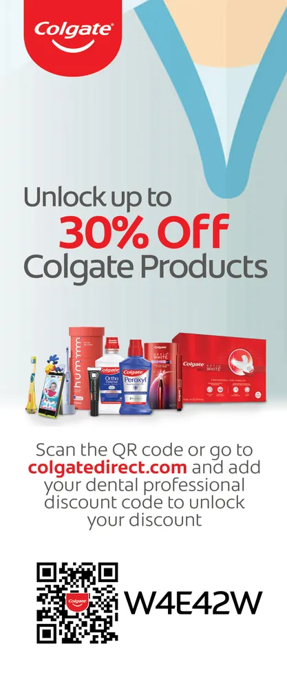 Colgate promotional goodie bag design