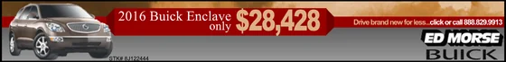 Ed Morse Buick animated 728 by 90 leaderboard banner